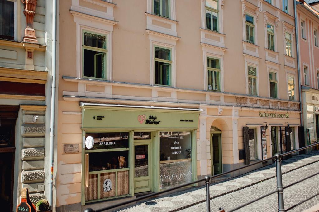 Priestranný apartmán Moja Marína® v srdci Štiavnice